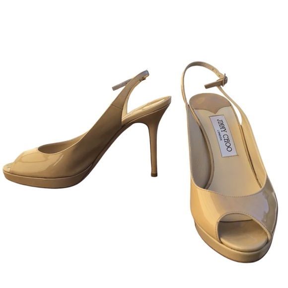 Jimmy Choo Leather Heels - Picture 2 of 16